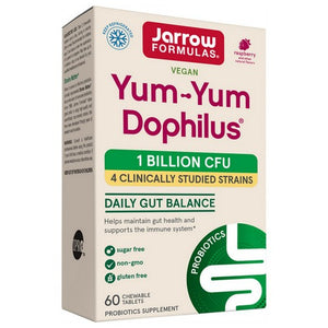 Jarrow Formulas, Yum-Yum, Dophilus 60 Chewable Tablets