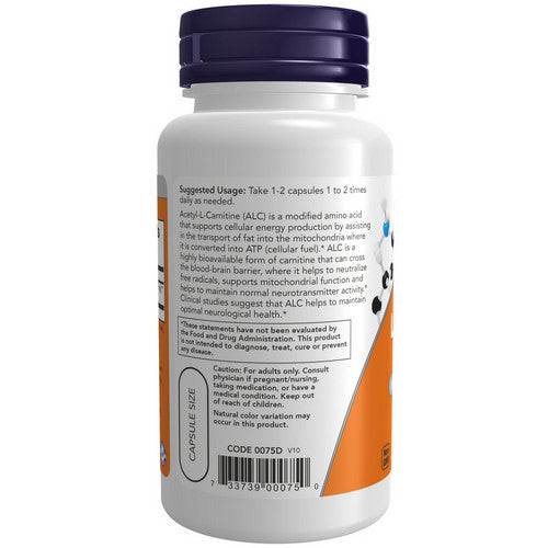 acetyl l-carnitine supplement pregnancy Now Foods Acetyl-L Carnitine, 500 mg Transports Fatty Acids* Boosts Fluticasone Propionate Allergy Relief price_high Quantity:Single Vial $90