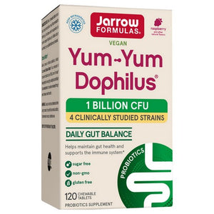 Jarrow Formulas, Yum Yum Dophilus, 1 BILLION ORGANISMS  PER 2 CAP, 120 Caps