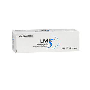 Lmx, Lmx 5% Topical Anorectal Cream Relives Minor Pains, 30 gm