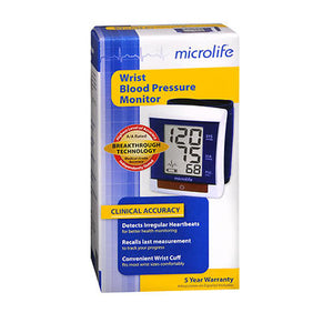 Microlife, Microlife Wrist Blood Pressure Monitor Model Bp3My1-1P, each