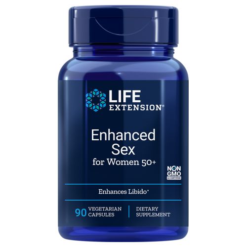 Life Extension, Advanced Natural Sex For Women 50 Plus, 90 Vcaps