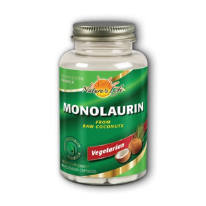 Nature's Life, Monolaurin, 990 mg, 90 VEG CAPS