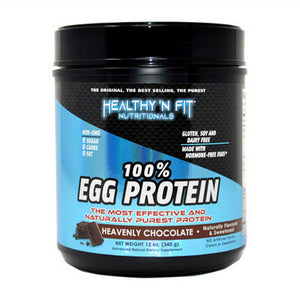 100% Egg Protein Heavenly Chocolate 2 Lbs by Healthy 'n Fit