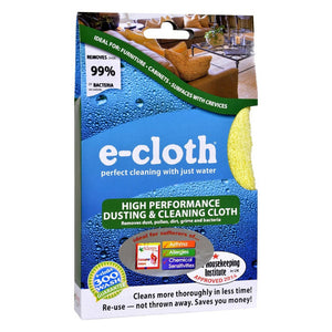 High Performance Dusting and Cleaning Cloth Count by E-Cloth