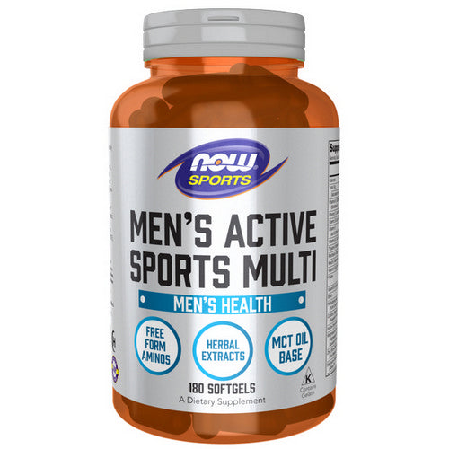 Now Foods, Men's Active Sports Multi, 180 sgels