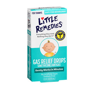 Med Tech Products, Little Tummys Gas Relief Drops, Natural Berry Flavor 0.5 oz