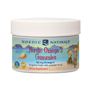 Nordic Naturals, Nordic Omega-3 Gummies, Tangerine Treats 120 Count