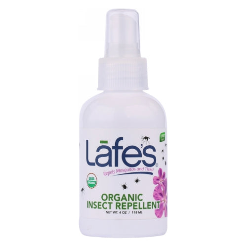 Lafes Natural Body Care, Organic Insect Repellent, 4 oz