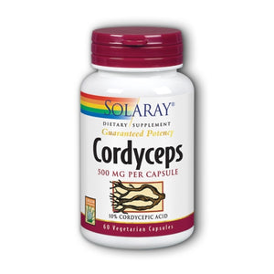 Solaray, Cordyceps, 500 mg, 60 Caps