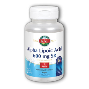 Kal, Alpha Lipoic Acid Sustained Release, 60 Tabs