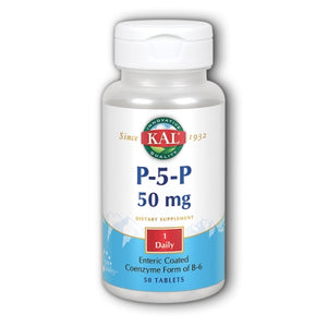 Kal, P-5-P, 50 mg, 50 Tabs