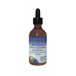 Planetary Herbals, 100% Cultivated Echinacea-Goldenseal Liquid Extract, 4 Fl Oz