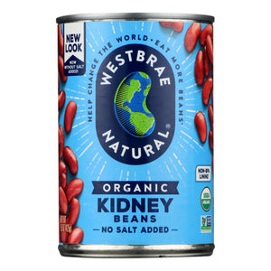 Westbrae, Organic Kidney Beans Fat Free, 15 Oz