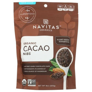 Navitas Organics, Organics Cacao Nibs, 8 Oz