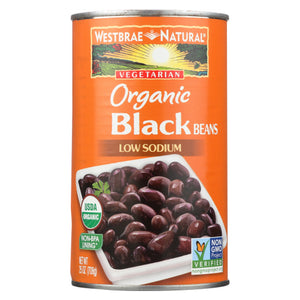 Westbrae, Organic Black Beans, 25 Oz
