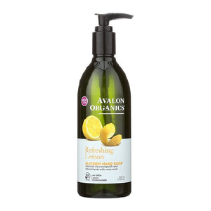 Avalon Organics, Glycerin Hand Soap, Lemon 12Oz