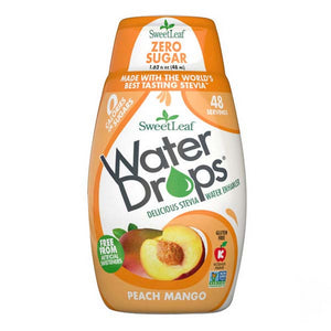 Sweetleaf Stevia, Water Drops, Peach Mango 1.62 Oz