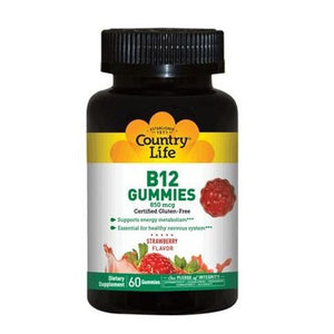 Country Life, B12 Gummies, 60 Count