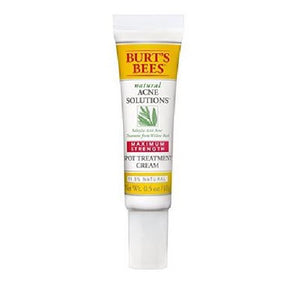 Burts Bees, Acne Solutions Maximum Strength Spot Treatment Cream, 0.5 Oz