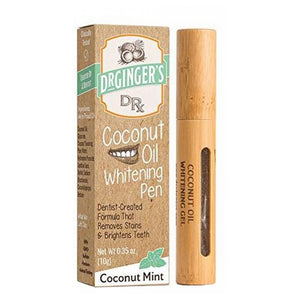 Dr.Ginger's, Coconut Oil Teeth Whitening Gel Pen, .35 Oz