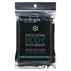 Cleanlogic, Body Scrubber for Men Large, 1 Count