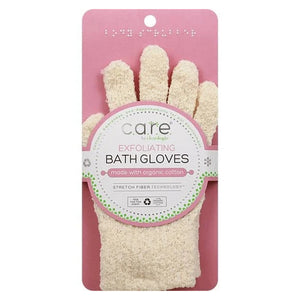 Cleanlogic, Exfoliating Bath Gloves, 2 Count