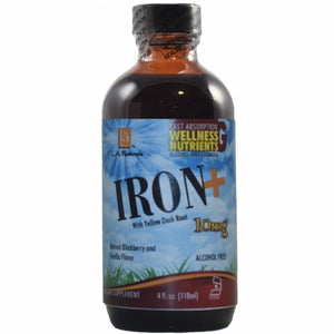 L. A .Naturals, Liquid Iron+, 10 mg, 4 Oz