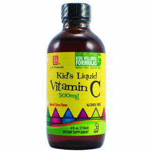 L. A .Naturals, Kid's Vitamin C, 500 mg, 4 Oz