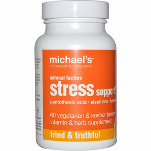 Michael's Naturopathic, Adrenal Factors Stress Support, 60 Tabs