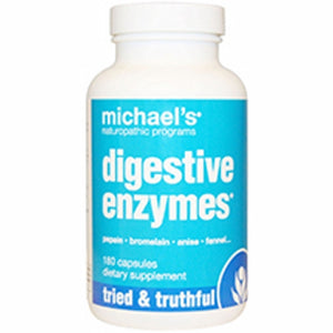 Michael's Naturopathic, Digestive Enzymes, 180 Caps