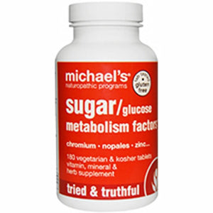 Michael's Naturopathic, Glucose Metabolism Factors, 180 Tabs