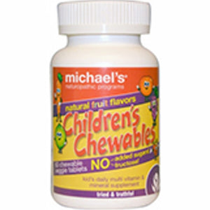 Michael's Naturopathic, Children's Chewable Multi Vitamin, 60 Waffer