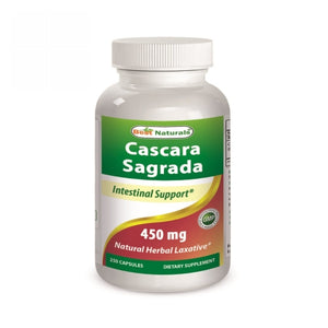 Best Naturals, Cascara Sagrada, 450 mg, 250 Caps