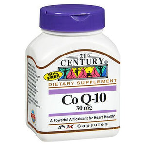 21st Century, Co Q10, 30 mg, 30 Caps