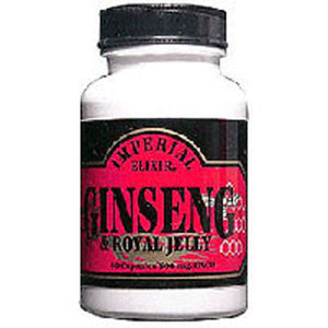 Imperial Elixir / Ginseng Company, Ginseng and Royal Jelly, 30x10 Cc