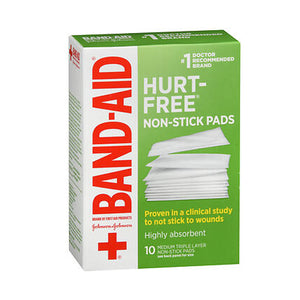Band-Aid, Band-Aid Non-Stick Pads Medium 2 inch x 3 inch, 10 Each