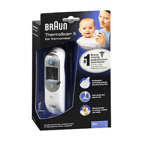 Braun, Braun ThermoScan 5 Ear Thermometer, Count of 1