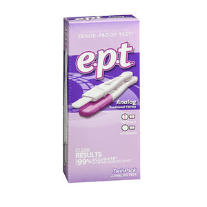 E.P.T., E.P.T. Analog Early Pregnancy Tests, 2 Each