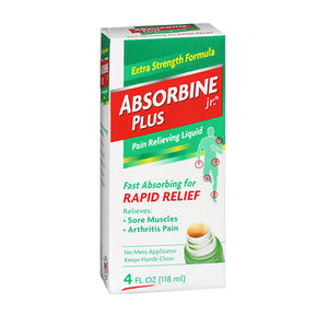Absorbine Jr, Absorbine Jr Plus Pain Relieving Liquid, 4 Oz