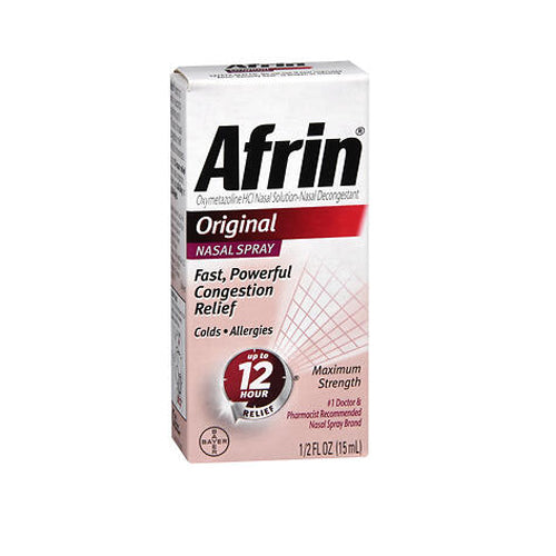 Afrin, Afrin Original Nasal Spray, 0.5 Oz