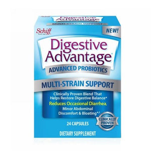 Digestive Advantage, Advanced Probiotics Multi Strain Support, 24 Count