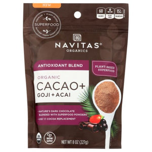 Navitas Organics, Cacao Antioxidant Powder, 8 Oz