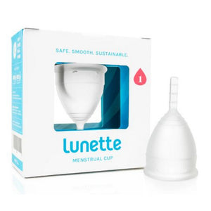 Lunette, Menstrual Cup Clear, Size 1 1 Each