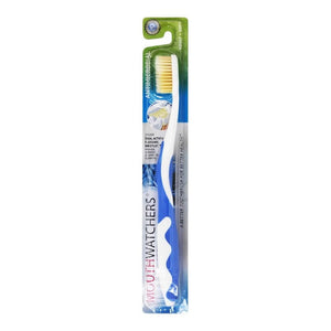 Doctor Plotka's, Mouthwatchers Adult Naturally Antimicrobial Toothbrush, 0, Soft Blue 1 Each