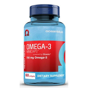 Ocean Blue, Omega-3 Minicaps, 0, 60 Softgel