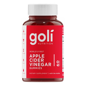 Goli Nutrition, Apple Cider Vinegar Gummies, 0, 60 Gummies