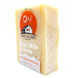 O MY!, Goat Milk Essential Oil Soap, 0, Sweet Orange & Patchouli, 6 Oz