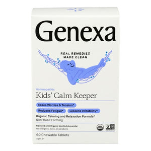 Genexa, Calm Keeper for Children, 60 Tabs
