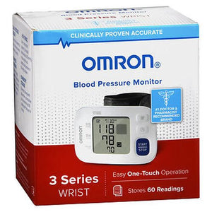 Omron, Omron Blood Pressure Monitor 3 Series Wrist BP6100, Count of 1